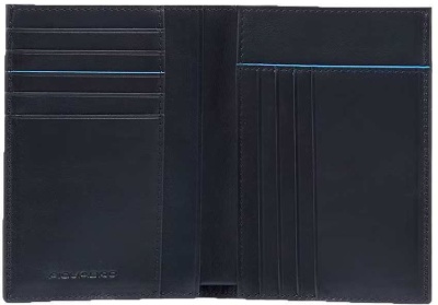 Кошелек мужской Piquadro Blue Square Revamp PU1393B2VR/BLU синий натур.кожа