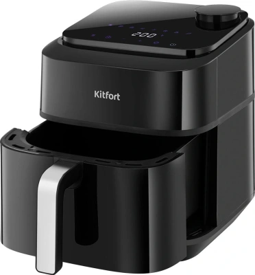 Аэрогриль Kitfort КТ-8154 6.5л 1800Вт черный