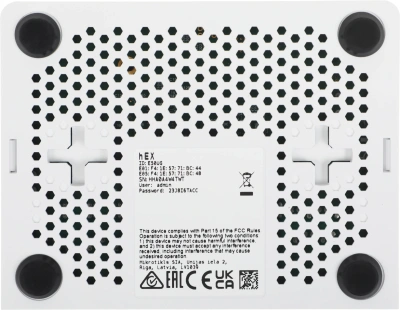 Маршрутизатор MikroTik hEX refresh (E50UG) 10/100/1000BASE-TX белый