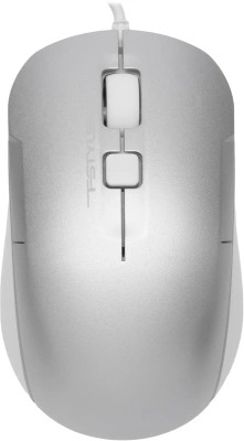 Мышь A4Tech Fstyler FM26S серебристый/белый оптическая 1600dpi silent USB для ноутбука 4but (FM26S USB (ICY WHITE))