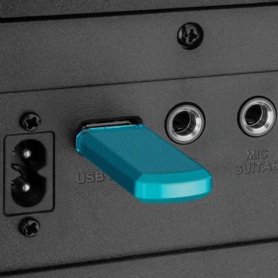 Колонка порт. Sven PS-1000 черный 160W 1.0 BT/3.5Jack 10м 8000mAh (SV-022686)
