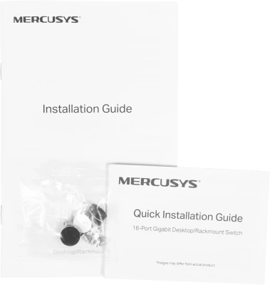 Коммутатор Mercusys MS116GS (L2) 16x1Гбит/с неуправляемый