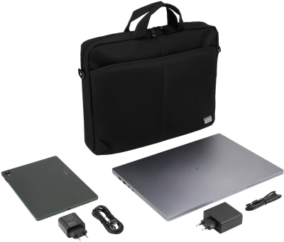 Сумка для ноутбука 17" Digma W-210 черный полиэстер (W210BK)