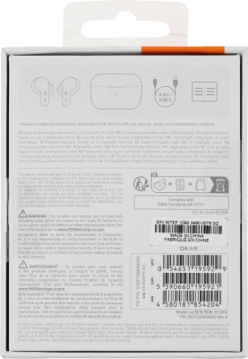 Гарнитура внутриканальные Creative Zen Air Pro белый беспроводные bluetooth в ушной раковине (51EF1090AA000)