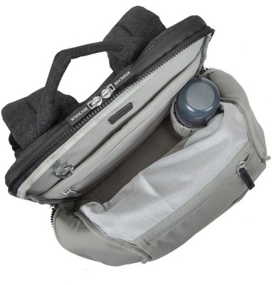 Рюкзак для ноутбука 15.6" Riva 8861 черный полиуретан/полиэстер (8861 BLACK)