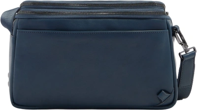 Сумка кросс-боди мужская Piquadro Victor CA7175W143/BLU синяя натур.кожа