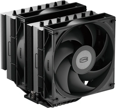Устройство охлаждения(кулер) PcCooler RT720 TC нет подсветки Soc-AM5/AM4/1151/1200/2066/1700 черный 4-pin 34.9dB Al+Cu 270W Ret (RT720TC-BKNWYX-GL)