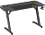 Стол игровой Cactus CS-GTZ-BK-RGB столешница ДСП черный каркас черный 127x76x63.5см