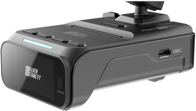 Радар-детектор Silverstone F1 Doppler Pro GPS приемник черный