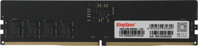 Память DDR5 16GB 6000MHz Kingspec KS6000D5P12516G RTL PC5-48000 CL46 DIMM UDIMM 288-pin 1.25В single rank Ret