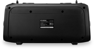 Колонка порт. Hyundai H-PS1030 черный/черный 40W 2.0 BT 10м 3600mAh