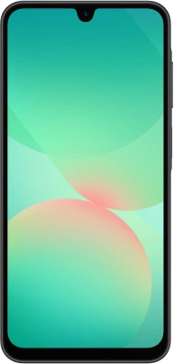 Смартфон Samsung SM-A266B Galaxy A26 5G 128Gb 6Gb черный моноблок 3G 4G 2Sim 6.7" 1080x2340 Android 15 50Mpix 802.11 a/b/g/n/ac NFC GPS GSM900/1800 GSM1900 Protect microSD max2048Gb