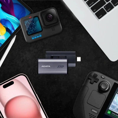 Накопитель SSD A-Data USB3.2 Gen2 2TB SC750-2000G-CCBK SC750 серый