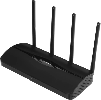 Роутер беспроводной Mercusys MR27BE BE3600 100/1000/2500BASE-T черный