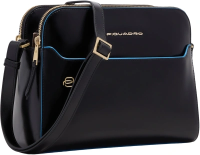 Сумка кросс-боди женская Piquadro Blue Square BD7149B2/N черная натур.кожа