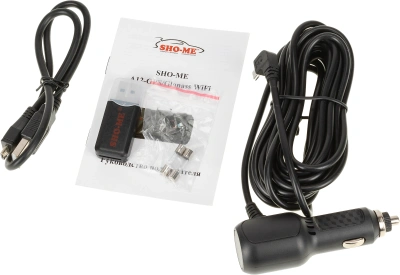 Видеорегистратор Sho-Me A12-GPS/GLONASS WI-FI черный 5Mpix 1296x2304 1296p 140гр. GPS Ambarella A12