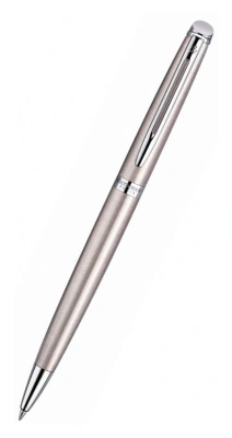 Ручка шариков. Waterman Hemisphere (S0920470) Steel CT M син. черн. подар.кор.