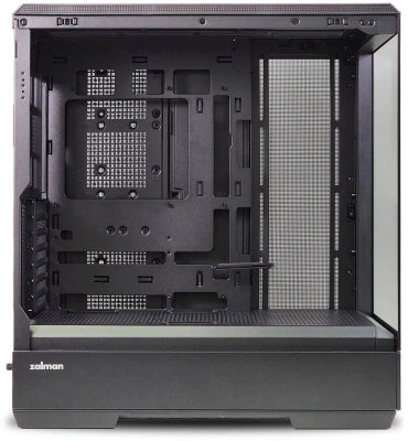 Корпус Zalman P50 черный без БП ATX 10x120mm 5x140mm 2xUSB3.0 audio bott PSU