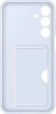 Чехол (клип-кейс) Samsung для Samsung Galaxy A16 Card Slot Case A16 голубой (EF-OA166TLEGRU)