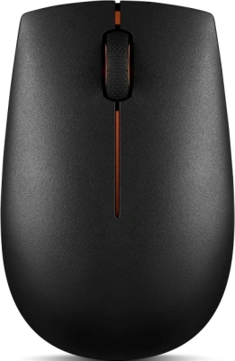 Мышь Lenovo 300 Wireless Compact черный оптическая 1000dpi беспров. USB 2but (GX30K79401)