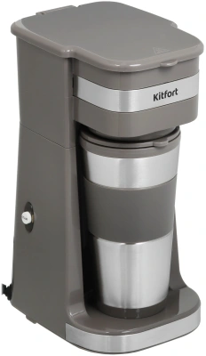Кофеварка капельная Kitfort КТ-7316 750Вт коричневый/нержавеющая сталь