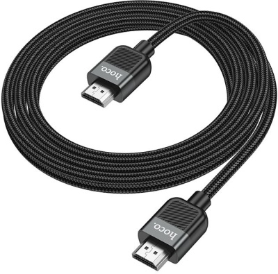 Кабель Hoco US09 ver2.0 HDMI (m) HDMI (m) 2м черный (пакет)