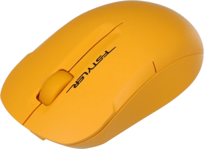 Мышь A4Tech Fstyler FG15CS Air2 желтый оптическая 1200dpi silent беспров. USB для ноутбука 3but