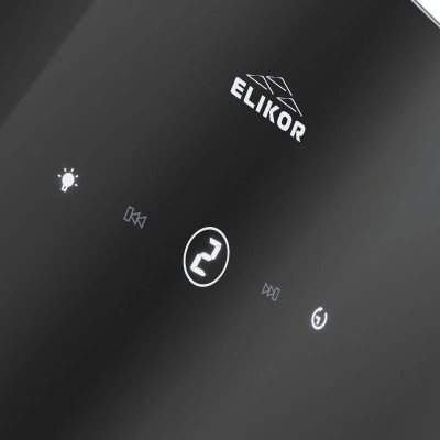 Вытяжка каминная Elikor Rise BK50 черный управление: сенсорное (1 мотор)