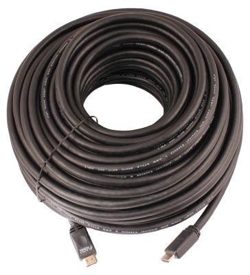 Кабель аудио-видео WH-111 HDMI (m)/HDMI (m) 35м. позолоч.конт. черный (10879)