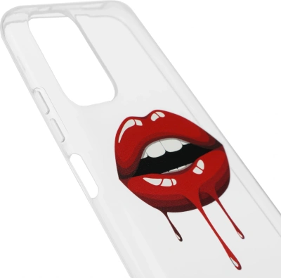 Чехол (клип-кейс) BoraSCO для Xiaomi Redmi Note 10/10S ArtWorks прозрачный/рисунок (51606)
