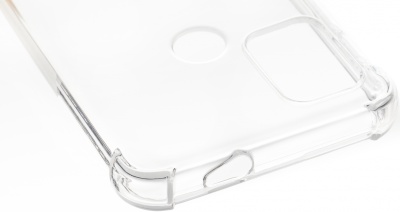 Чехол (клип-кейс) для Motorola Moto G20 Brosco прозрачный (MOTO-G20-HARD-TPU-TRANSPARENT)