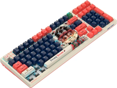 Клавиатура A4Tech AT98 Proxy Boom бежевый/красный USB for gamer LED (AT98) кабель 1.8м