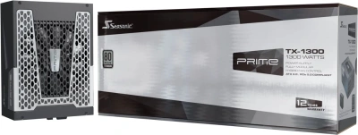 Блок питания Seasonic ATX 1300W Prime TX-1300 80+ titanium (20+4pin) APFC 135mm fan 18xSATA Cab Manag RTL