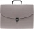 Портфель Бюрократ -BPP13GREY 13 отдел. A4 пластик 0.7мм серый