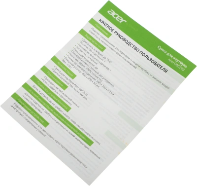 Сумка для ноутбука 15.6" Acer LS series OBG203 черный полиэстер (ZL.OTH11.026)