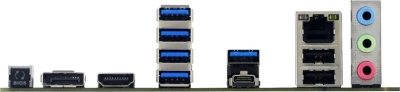 Материнская плата Biostar B760A-Silver  Soc-1700 Intel B760 4xDDR5 ATX AC`97 8ch(7.1) 2.5Gg RAID+VGA+HDMI+DP