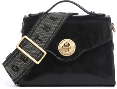 Сумка женская The Bridge Irene 04520501/30 черная натур.кожа