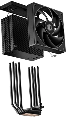 Устройство охлаждения(кулер) ID-Cooling Frozn A410 TD Soc-AM5/AM4/1200/1700/1851 черный 4-pin 29.85dB Al+Cu LCD 220W 750gr Ret