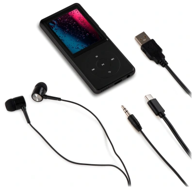 Плеер Hi-Fi Flash Digma M5 BT 32Gb черный/2.4"/FM/microSD/microSDHC