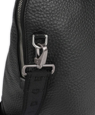 Сумка The Bridge Travel Soft 071706ZA/20 черная натур.кожа