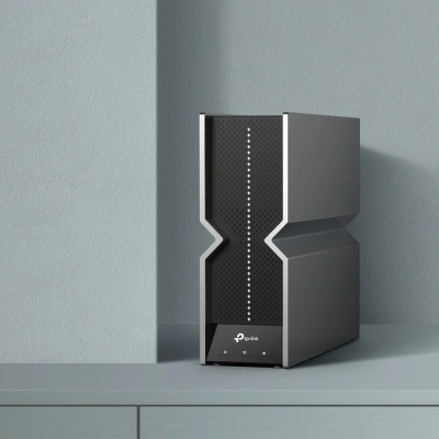 Повторитель беспроводного сигнала TP-Link RE800BE BE19000 Wi-Fi черный