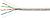 Кабель Cabeus STP-4P-CAT.6A-SOLID-IN-PVC кат.6A U/FTP 4 пары PVC внутренний 305м серый