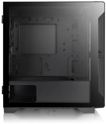 Корпус Thermaltake S100 TG черный без БП mATX 5x120mm 4x140mm 1x200mm 1xUSB3.0 1xUSB3.1 audio bott PSU