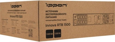 Источник бесперебойного питания Ippon Innova RTB 1500 1350Вт 1500ВА черный