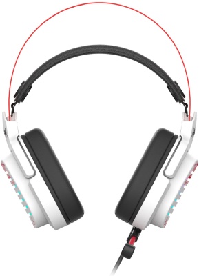 Наушники с микрофоном A4Tech Bloody G560 белый/красный 2м мониторные оголовье (G560 NARAKA)