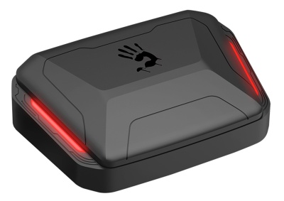 Гарнитура внутриканальные A4Tech Bloody M70 черный/красный беспроводные bluetooth в ушной раковине (M70 BLACK+ RED)