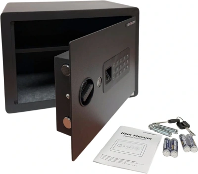 Сейф мебельный LockSworth VS4526 взломостойкий встраиваемый 250x350x250мм электронный/ключевой/биометрический