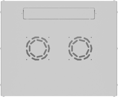 Шкаф коммутационный NTSS Lime (NTSS-WL6U5545GS) настенный 6U 550x450мм пер.дв.стекл несъемн.бок.пан. 30кг серый 370мм 9.6кг 110град. 370мм IP20 укомплектованный