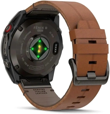 Смарт-часы Garmin Fenix 8 Pro 51мм 1.4" AMOLED корп.серый рем.песочный разм.брасл.:135-225мм (010-03199-40)