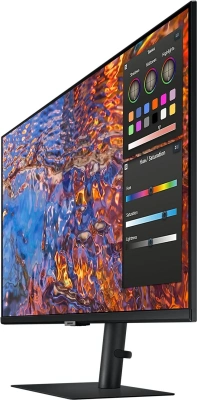 Монитор Samsung 32" ViewFinity S8 S32B800PXI черный IPS LED 5ms 16:9 HDMI полуматовая HAS Piv 350cd 178гр/178гр 3840x2160 60Hz DP 4K USB 5.2кг